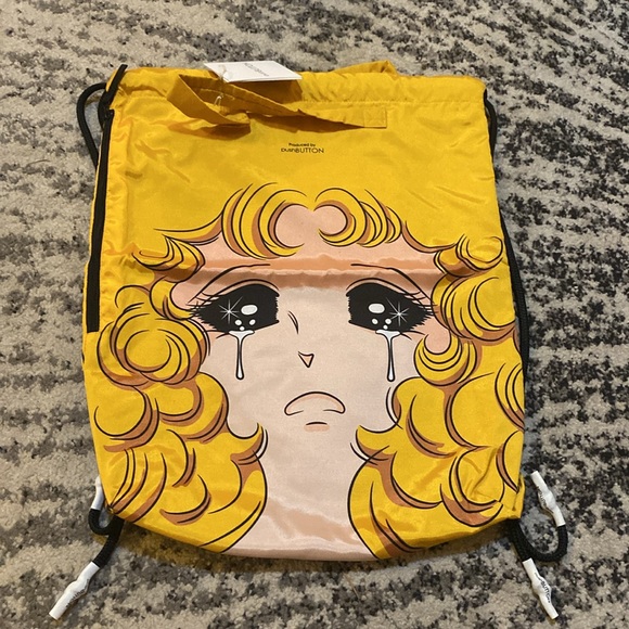 PUSHBUTTON Yellow Crying Girl Backpack - Picture 2 of 5